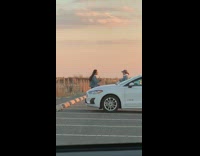 Collab IITW - Girl in denim jacket dancing for video