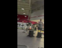 Guys react to woman screaming at the gym 