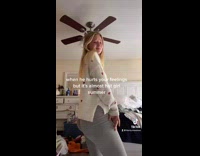 Collab VIBES - Girl dances for hot girl summer while crying