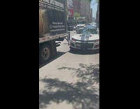 Truck scratched side of parked white car part 2