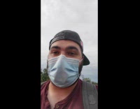 Guy argument at work thanksgiving turkeys outside 