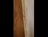 Door tight space between the light switch