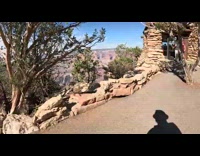 Cliff safety line anchor pulled from rock