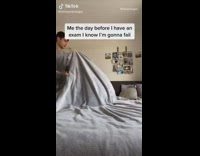 Collab BSMedia - Guy goes to bed without studying