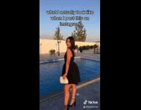 Girl on instagram vs reality black dress 