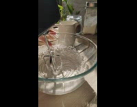 Compilation of tiramisu cake being made