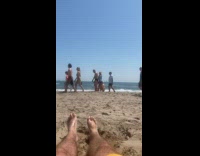 Collab IITW - Man Jumps and Reaches Feet Midair for Pictures