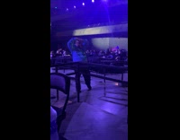 Man in polo long sleeves dub and dances Part 1