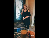 Guy drops coffee on floor