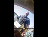 Guy getting pulled over asks cop if he wants food 