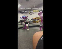 This is the BS you see at Planet Fitness 