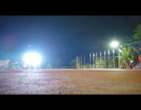 360 Degrees Time Lapse video at the stadium at night