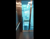 Elevator harmony sound when it go down 