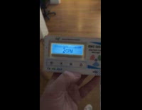 Nuclear radiation detector on cat