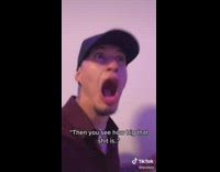 Guy stops laughing when he sees big spider 