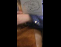 girl reads a book titled thats what she said