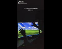 Computer science students in college vs job