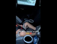 Sleeping boy wakes up taco bell