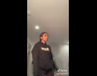 Collab BitchIG2 - Girl dance black hoodie slow motion 