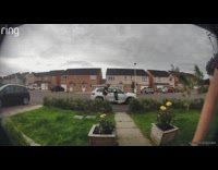 Man throws baseball cap landed on head