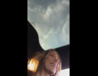 Two guys try to hit on woman in car 