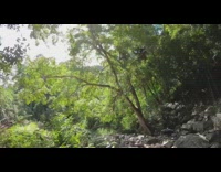 Drone flies through metal tunnel