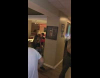 Collab IITW - Blonde Woman Poses at House Party 