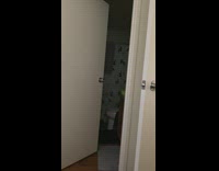 Collab BitchIG2 - Blackberry the cat on bathroom sink peeks out