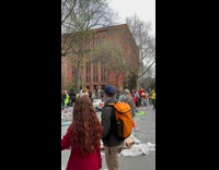 Collab WINY - People with random clutter art on ground