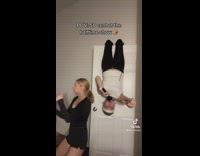 Blonde woman copies 50 cent at super bowl 