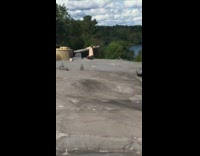 Jesus lookalike tank bunker barrel photo shoot