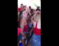 MUSIC guy sunglasses black tank top shirt thot security