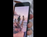 Two group women bikini photo shoot beach Part 2