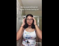 Collab BitchIG2 - Girl bathroom curl hair 