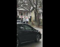 two guys hug dance music video