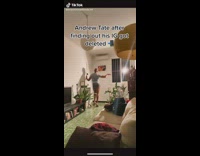 Fit Bald Man Dances to the Music