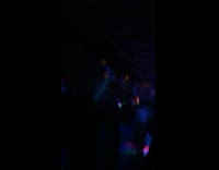 Man falls down after crowdsurfing at club