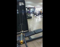 Guy uses rower at the gym and breaks 