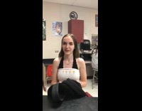 Girl does Disney Channel wand intro and pretends to be Bella Thorne with dyslexia