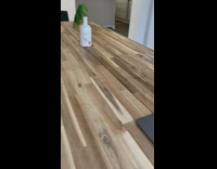 Girl moves grey chair black dog runs 