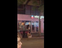 Man plays two notes on the harmonica