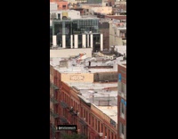 Submitter shows guy play kite at rooftop