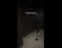 Woman fell asleep at toilet cubicle woke up 11pm