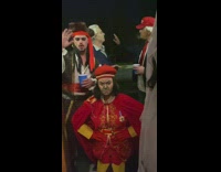 Collab BitchMP - Open door different costumes halloween