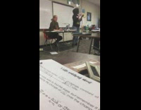 Mom comes into class and tells kids to leave daughter alone will fight adult