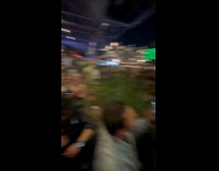 Collab WINY - Crowd dance to lone drummer under bridge part 2