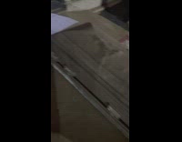 Coffin slide down stairs to the street