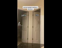 Skit of guy who explains how indecisive he is