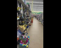 Squeaky toy squeaks and responded with another squeaky sound