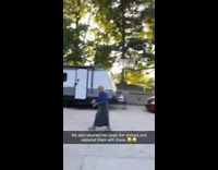 Mom yells at dad for buying Buddhist meditating statues 